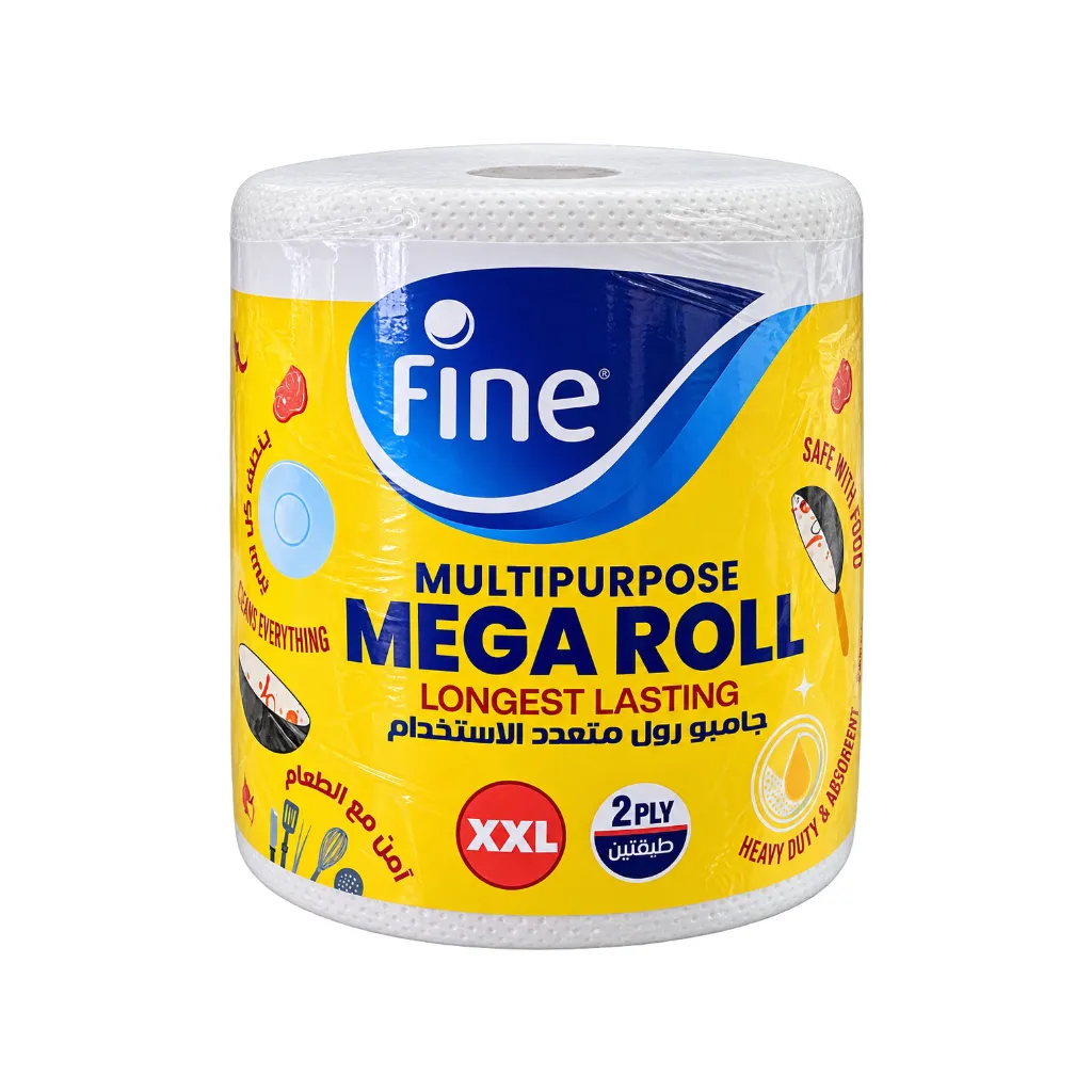 Fine Kitchen Mega Roll 470x2 Plies (Bale of 1x6) XXL
