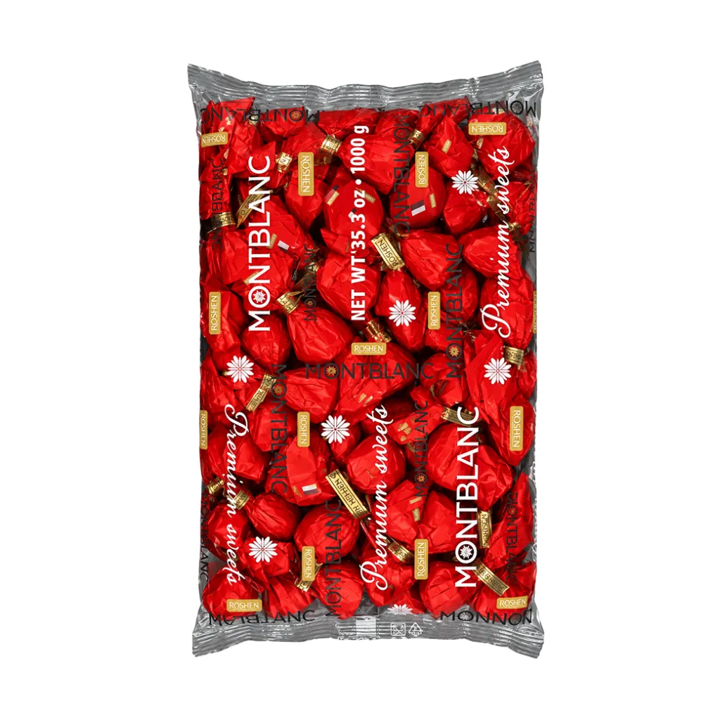 [4211] Roshen (3621) Mont Blanc Chocolates wt Caramelized Almonds 1kg
