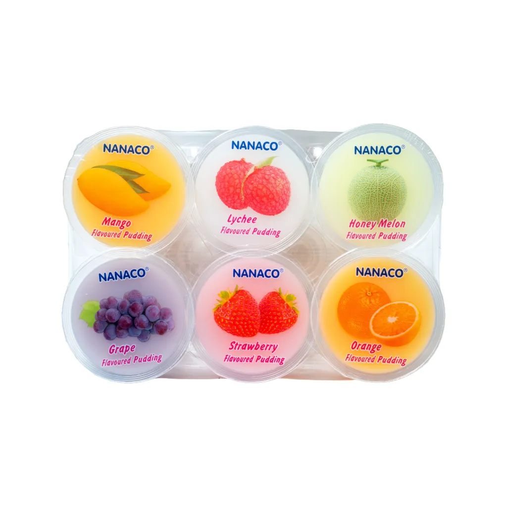 Nanaco Mix Pudding wt Nata De Coco 80g