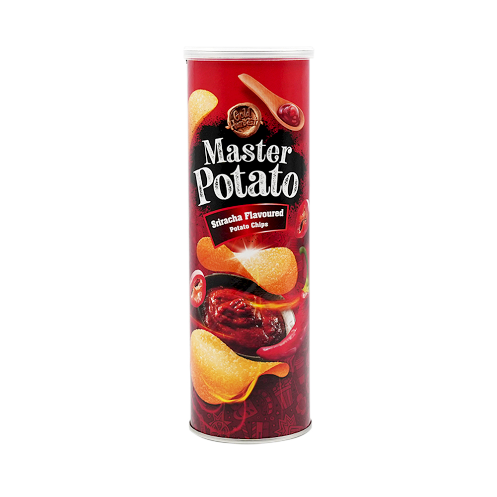 [3158] Master Potato Sriracha Flav Potato Chips 160gr