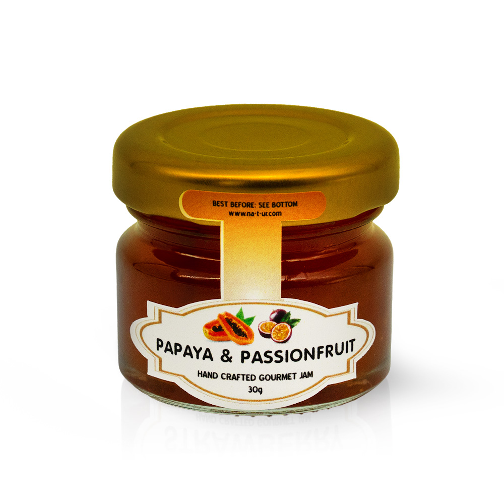 [3197] Papaya & Passionfruit Jam 30g