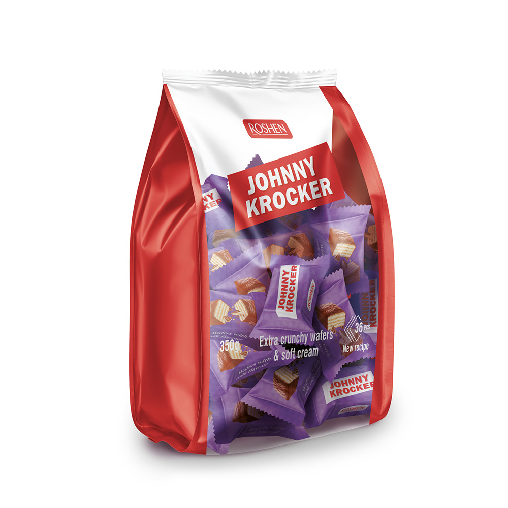 [3420] Roshen (8848) JK Wafers wt Milk Flav Filling 350g