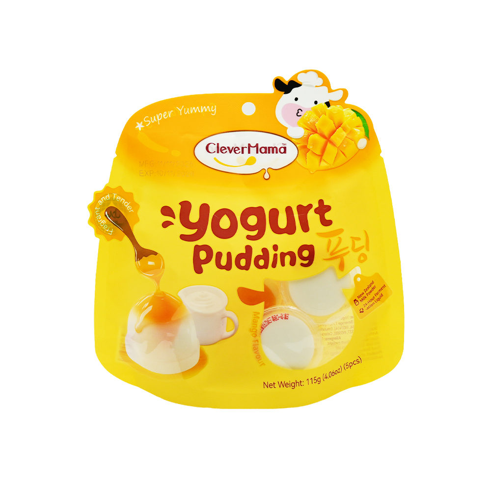 [3546] Clever Mama Yogurt Pudding Mango Flav 115g
