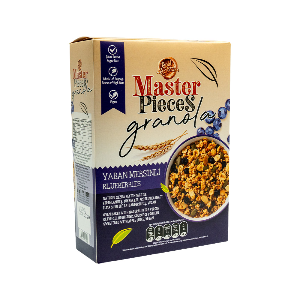 [3564] Master Pieces Granola Blueberries 300gr