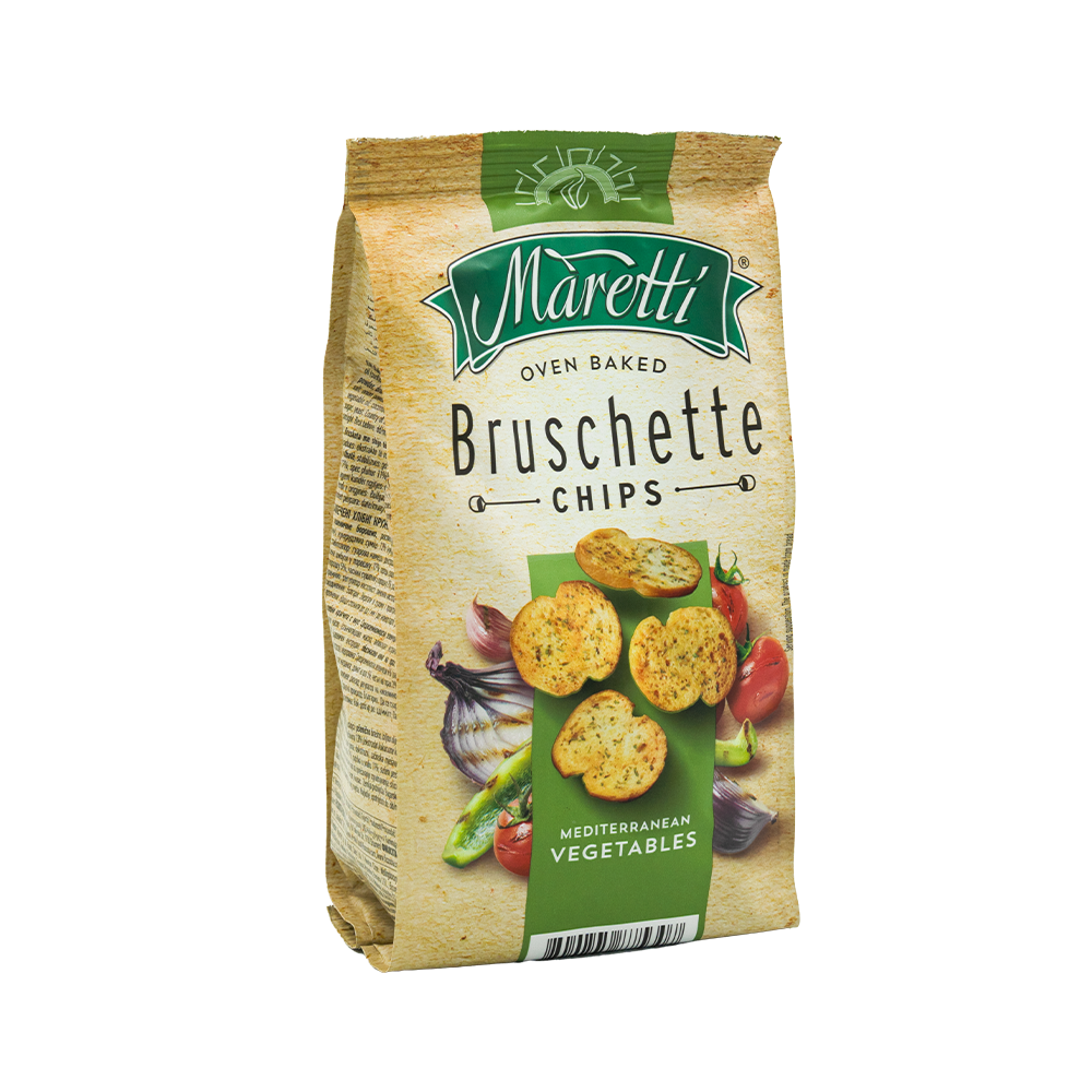 [3570] Maretti Bruschette Chips Veg Flav 70gm