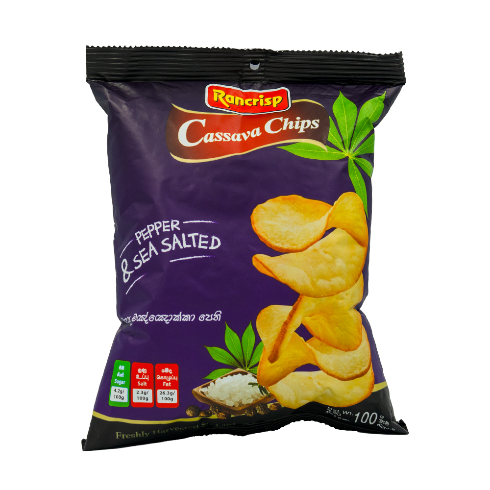 [3603] RC Cassava Chips-Salt & Pepper 100g
