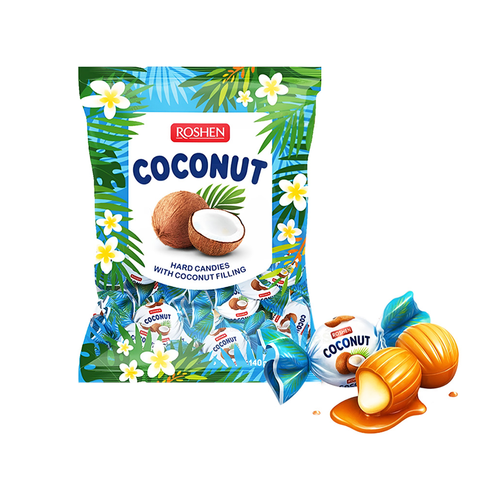 [3621] Roshen(8977) Coconut Candies wt Coconut Filling 1kg