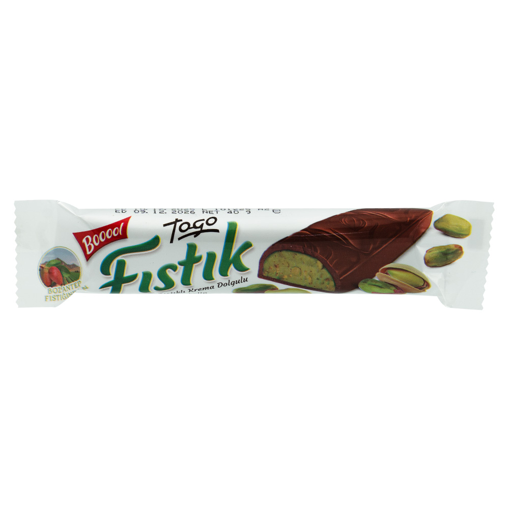 [3639] Togo Fistik Chocolate Pistachio Cream Flav Bar 40g