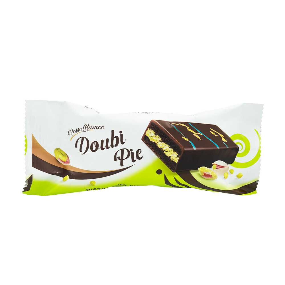 [3649] Rosso Bianco Doubi Pie Pistachio Cake 40g