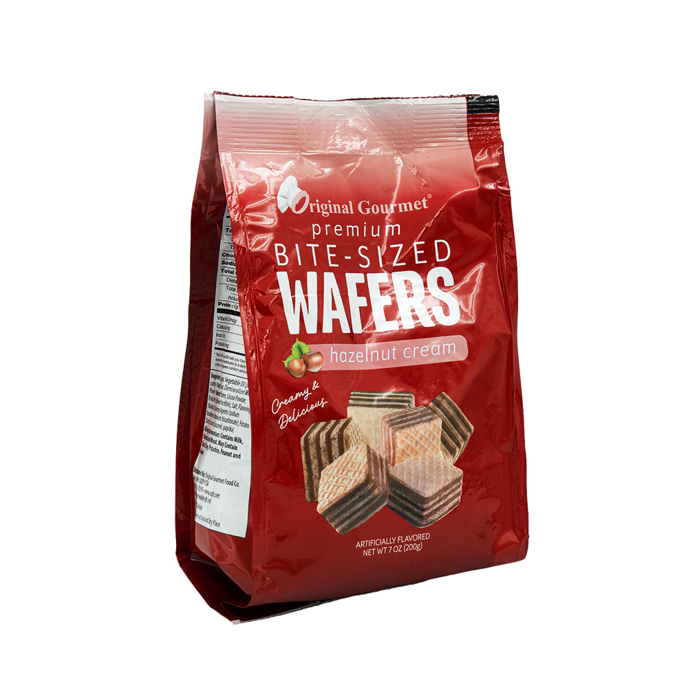 [3653] Original Gourmet Hazelnut Cream Wafer 200g