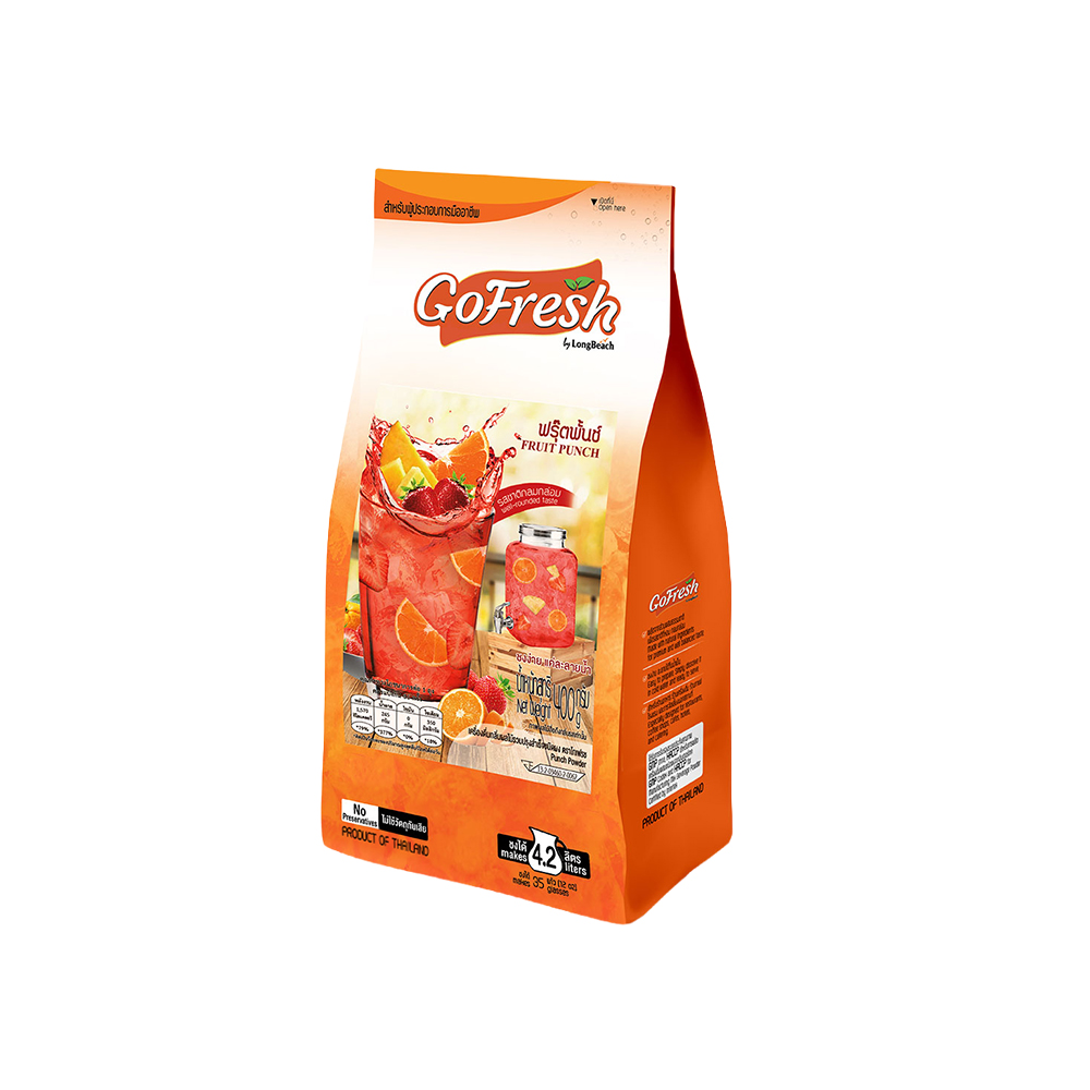 [3765] GoFresh Fruit Punch Powder 400g