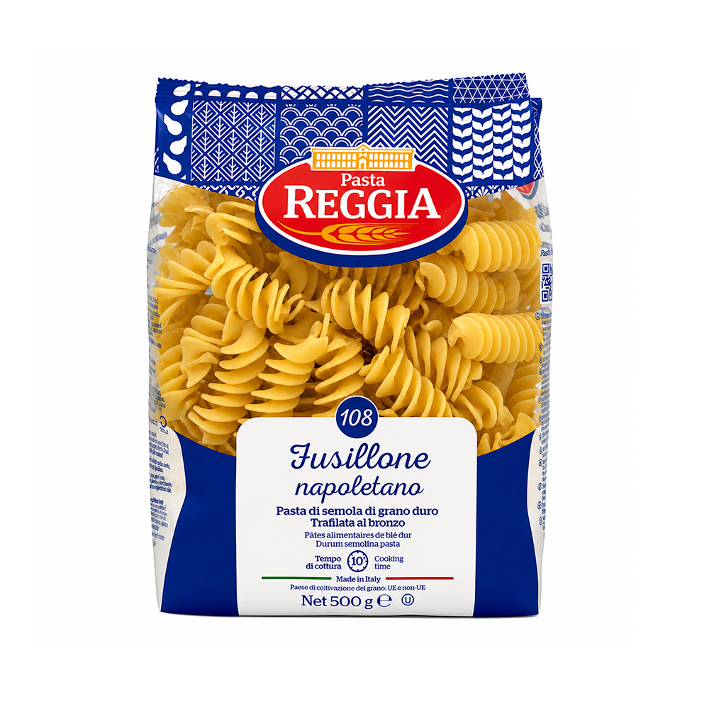 [3796] Reggia (61108) Fusillone Napoletano Pasta 500g