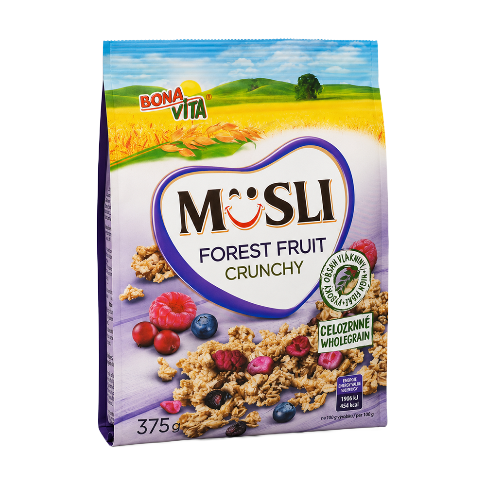 [3833] Bona Vita (5240) Musli Forest Fruit & Crunchy 375g