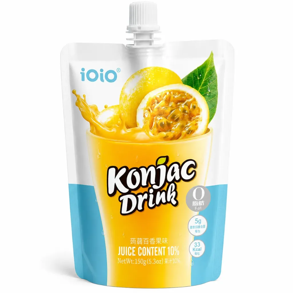[3863] iOiO Supertasty Passion Fruit Konjac 150g