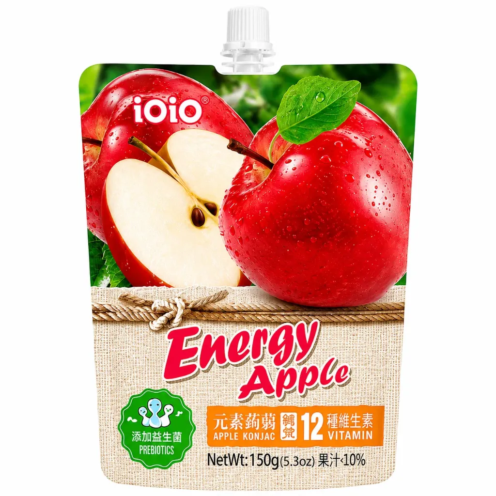 [3864] iOiO Energy Apple Jelly Konjac 150g