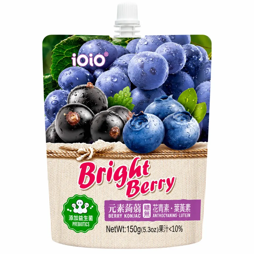 [3865] iOiO Bright Berry Jelly Konjac 150g
