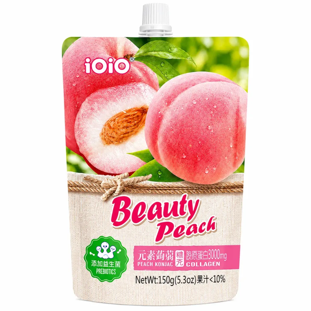 [3866] iOiO Beauty Peach Jelly Konjac 150g
