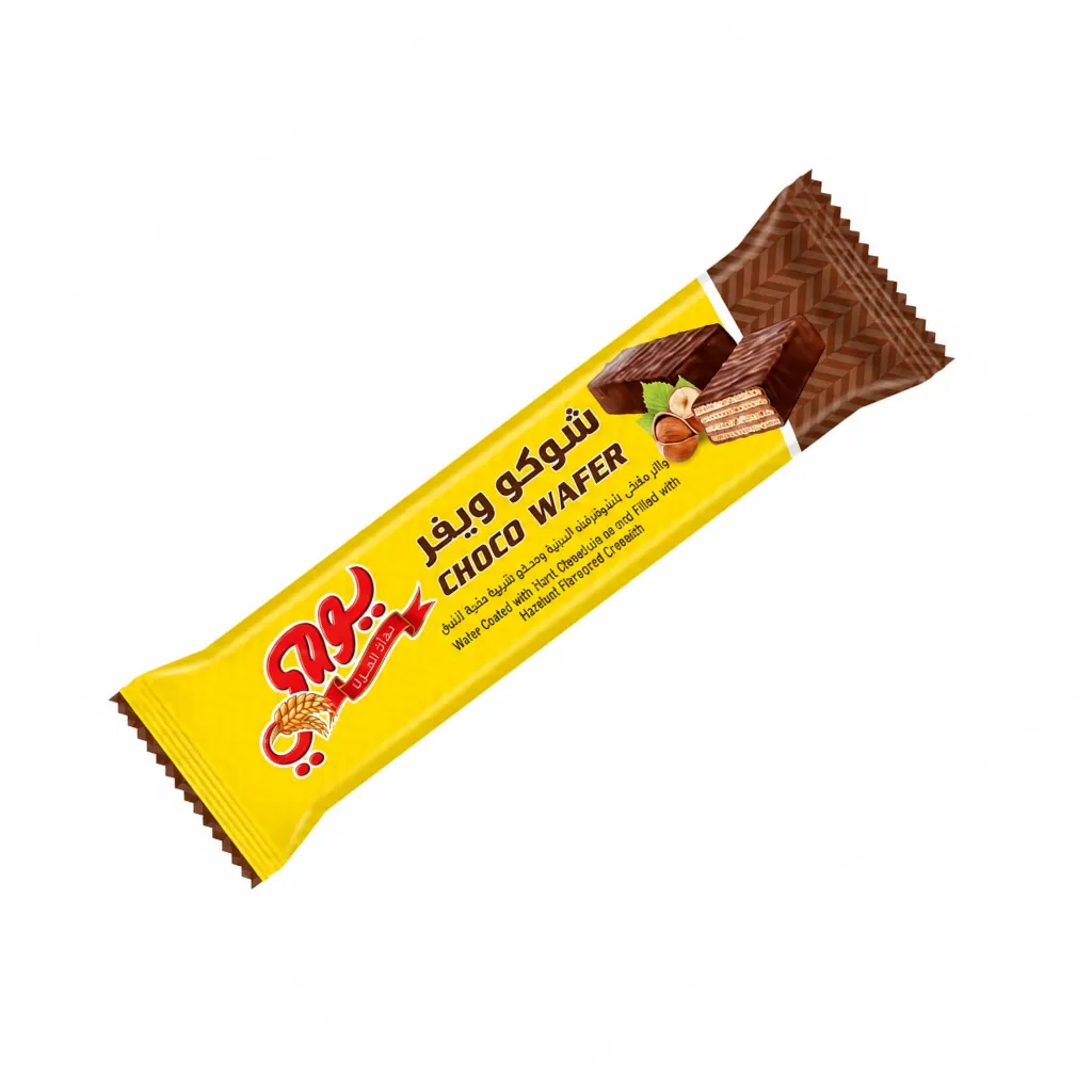[3873] Choco Wafer wt Hazelnut Flav Crm 28g