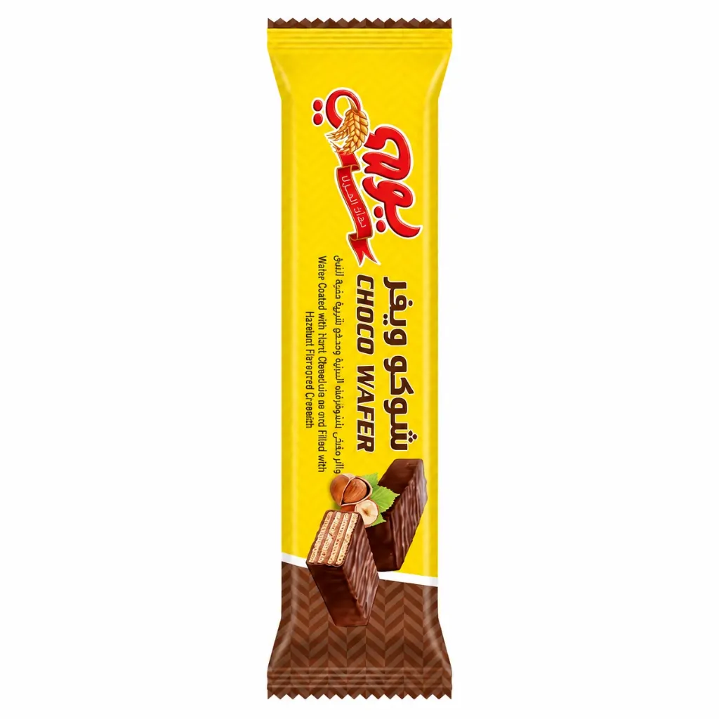 [3873] Choco Wafer wt Hazelnut Flav Crm 28g