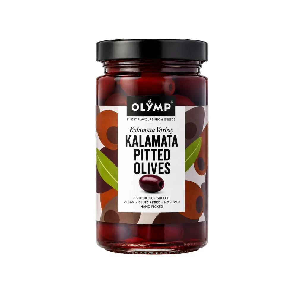 [3894] Olymp Black Kalamata Pitted Olives 320g