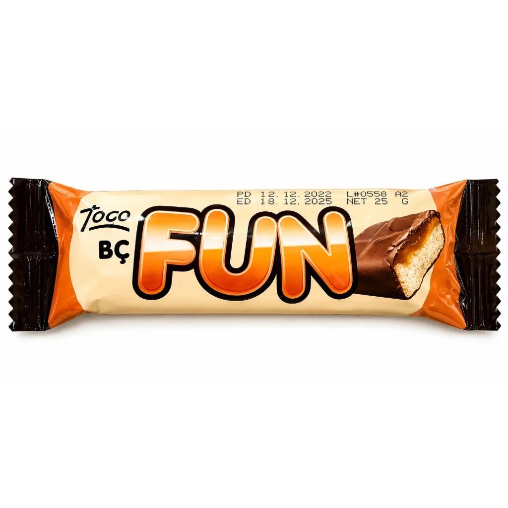 [3934] Togo Fun Compound Coated Caramel Nougat Bar 25g