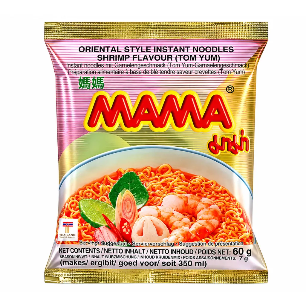 MAMA Instant Noodles Shrimp Flav (Tom Yum) 60g