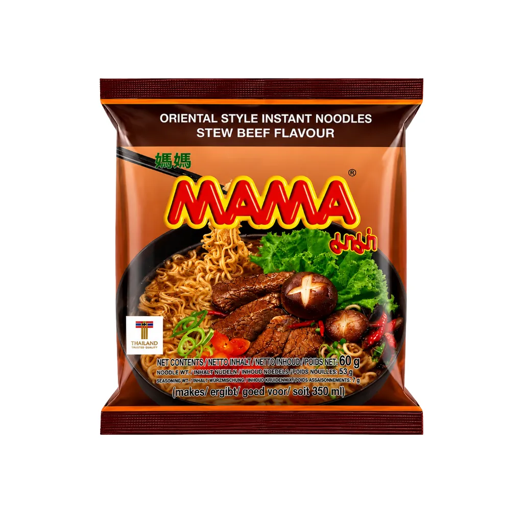 [3948] MAMA Instant Noodles Stew Beef Flav 60g