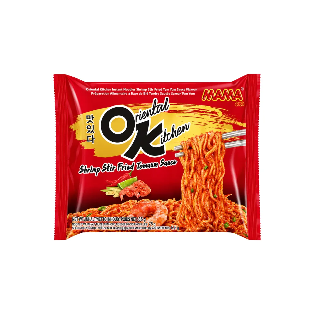 [3949] MAMA Instant Noodles Oriental Kitchen Shrimp Stir Fried Tom Yum Sauce Flav 85g