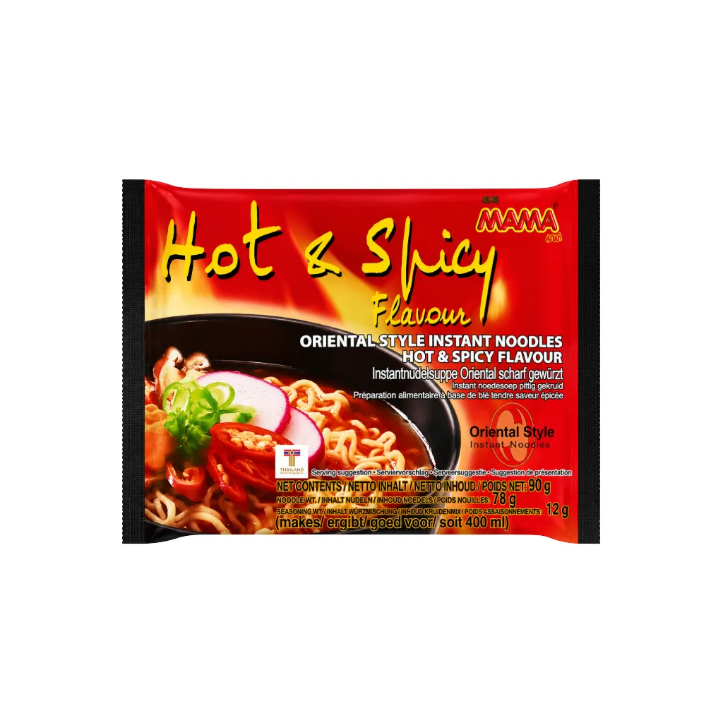 [3950] MAMA Instant Noodles Hot&Spicy Flav 90g