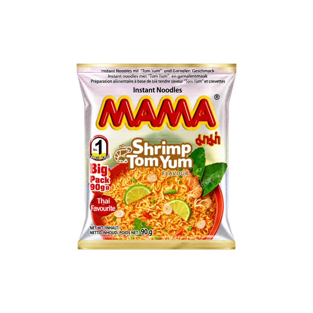 [3952] MAMA Instant Noodles Shrimp TomYum Flav 90g
