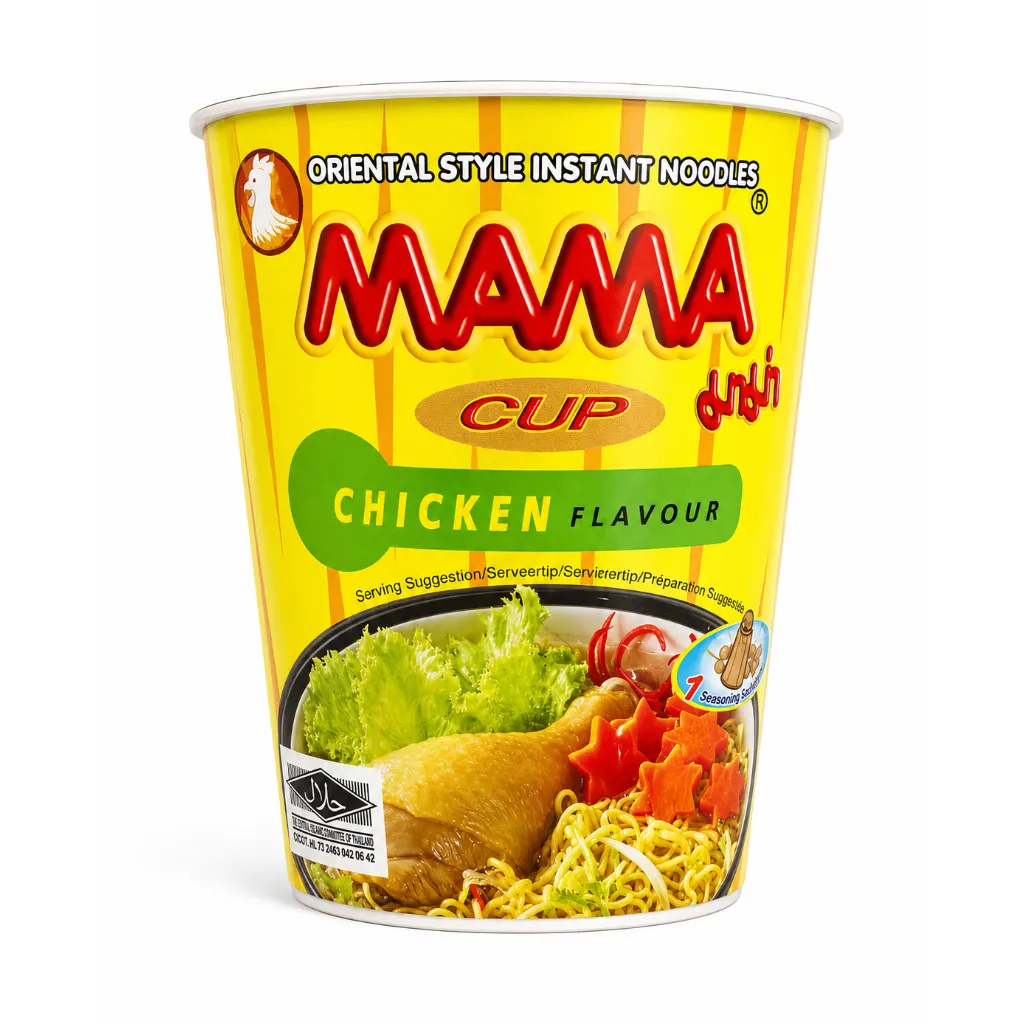 MAMA Instant Noodles Chicken Flav Cup 70g
