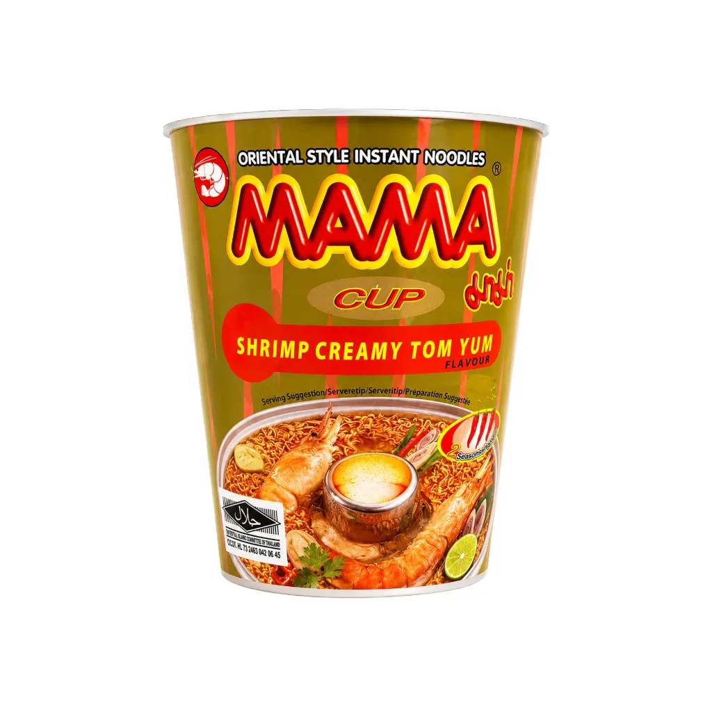[3957] MAMA Instant Noodles Shrimp Creamy Tomyum Flav Cup 70g